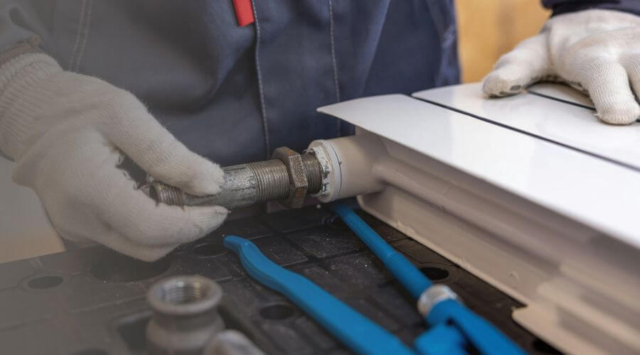 Burst pipe repair in Baggs, WY